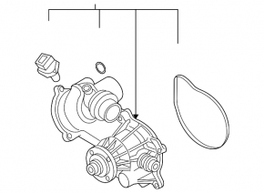 Water pump BMW X5 E70 4.8 N62B48
