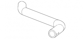 Lower cooling hose Cadillac CTS 14-3.6