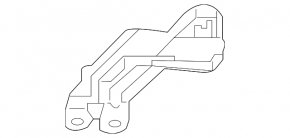 Left headlight mount for Infiniti QX30 17-19