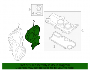 Volvo XC90 16-24 B4204T27 T6 2.0T Engine Front Cover