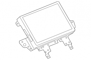 Monitor, display, navigation Chevrolet Bolt EV 22-23