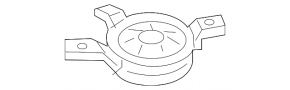 Audi Q7 16-26 Bang & Olufsen rear left ceiling speaker