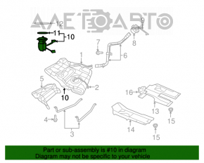 Fuel pump petrol pump Chrysler 200 11-14 2.4 without pzev