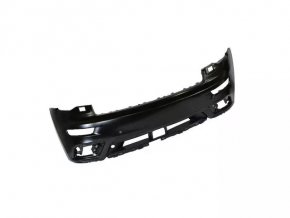 Bare front bumper for Jeep Grand Cherokee WK2 17-22 moldings, for headlight washers, for SRT parking sensors