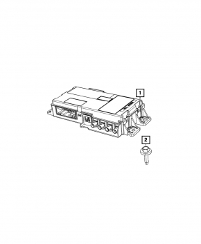 TELEMATICS CONTROL MODULE Jeep Grand Cherokee WL 21-25