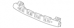 Honda CRZ 11-16 Rear Bumper Reinforcement