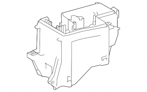 Underhood fuse box housing Toyota Rav4 13-18