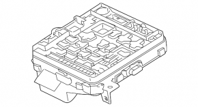 Mitsubishi Outlander Sport ASX 10-13 Underhood Fuse Box