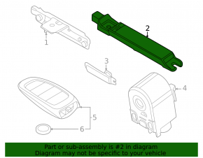 Antenna Keyless Hyundai Tucson 22-26