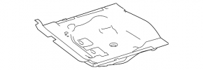 Trunk liner trim Mercedes CLA 14-19 black