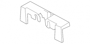 Mazda 3 19- Hood Lock Cover