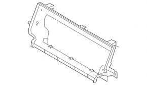 Lower radiator deflector Land Rover Range Rover Velar 21-23