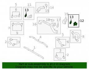 Left intercooler connector pipe for Porsche Cayenne 19-26 3.0T
