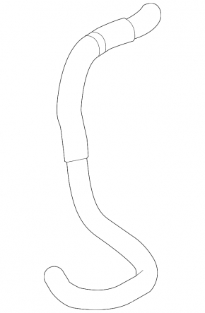 Cooling pipe lower Mitsubishi Outlander Sport ASX 10-16 2.0