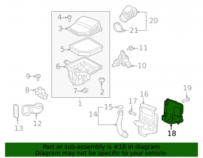 Volvo XC60 18-21 Engine Computer ECU Cover