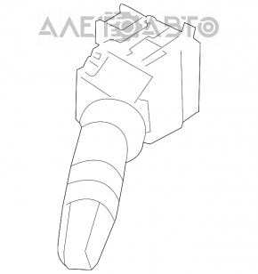 Left steering column switch for Suzuki Kizashi 10-15