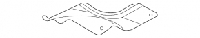 Front left protection VW CC 09-17