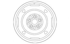 Spare tire spare wheel Toyota Prius 30 10-15 R16