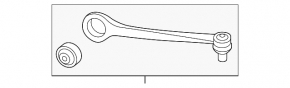 Upper control arm, front left, Audi A8 10-18