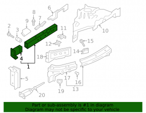 Front right quarter panel for Audi Q8 19-25