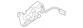 Right hood lock for BMW 3 F30 12-18