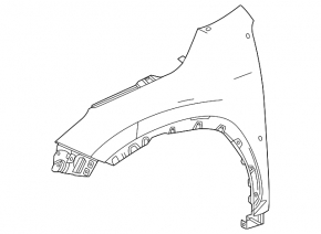 Front right wing Lexus NX 22-25