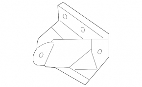 Front left fender bracket for Toyota Camry v55 15-17 USA