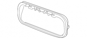 Ventilation shield right Lexus ES250 ES300h ES350 19-