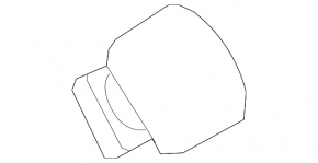 Honda Accord 13-17 Fuel Cap Dent