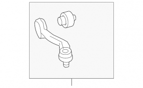 Upper arm front left rear Audi A6 C7 12-18 LEMFORDER