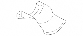 Rear left drive protection Audi Q5 80A 18-24 type 2