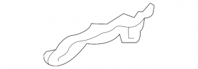 Front bumper mount, right, Audi TT 15-23