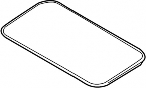 Sunroof glass Infiniti Q50 14-20