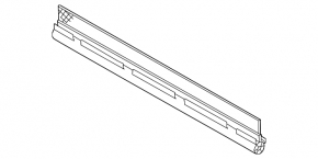 Curtain of the rear right door Porsche Panamera 10-16 large
