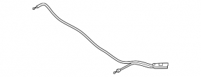 Front hood release cable for Mercedes S-class W222 14-20