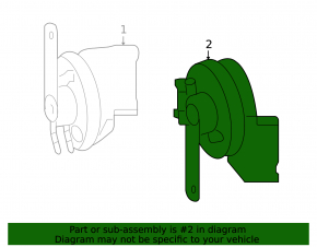 Left signal High Mercedes GLC 300/350e/43 18-22 with bracket