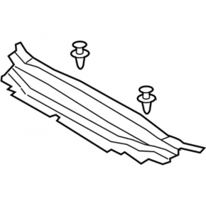 Ford Fusion mk5 13-20 TV trim panel broken mount