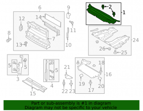 Ford Fusion mk5 13-20 TV trim panel broken mount