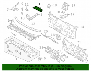 Ford Mustang Mach-E 21-23 Cabin Filter Duct Adapter