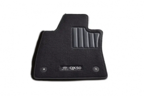 Set of 2 rear floor mats for Infiniti QX50 19-25