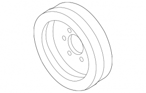 BMW 1 E82 08-13 Crankshaft Pulley