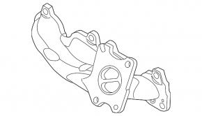 Exhaust manifold Mini Cooper Clubman R55 07-14 1.6 turbo