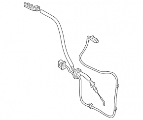 Front left door lock cable with wiring Volkswagen ID.4 21-25