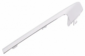 Front bumper grille molding left Cadillac CTS 14- sand