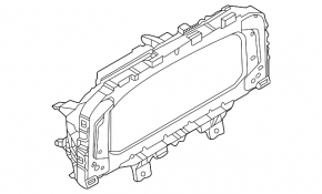 VW Jetta 22-23 Electric Instrument Cluster, 48kW