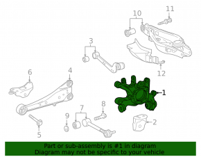 Rear left axle Toyota Rav4 06-12