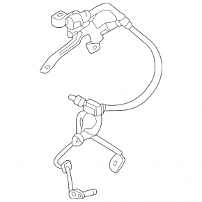ABS sensor rear left Nissan Rogue 21-23 JP built