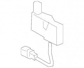 Left hood lock for Audi E-Tron 19-23 with sensor