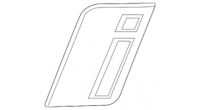 Emblem inscription "i" wing left BMW 5 G30 17-23