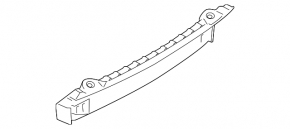 Trunk opening trim central BMW 4 F33 14-20 convertible, black
